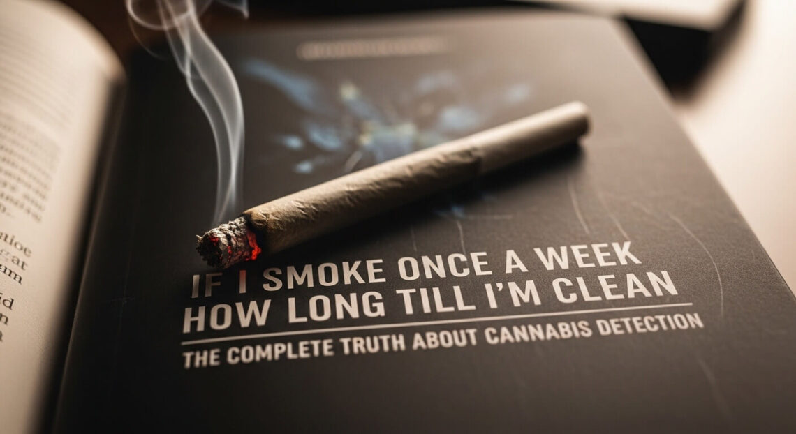 If I Smoke Once a Week How Long Till I'm Clean