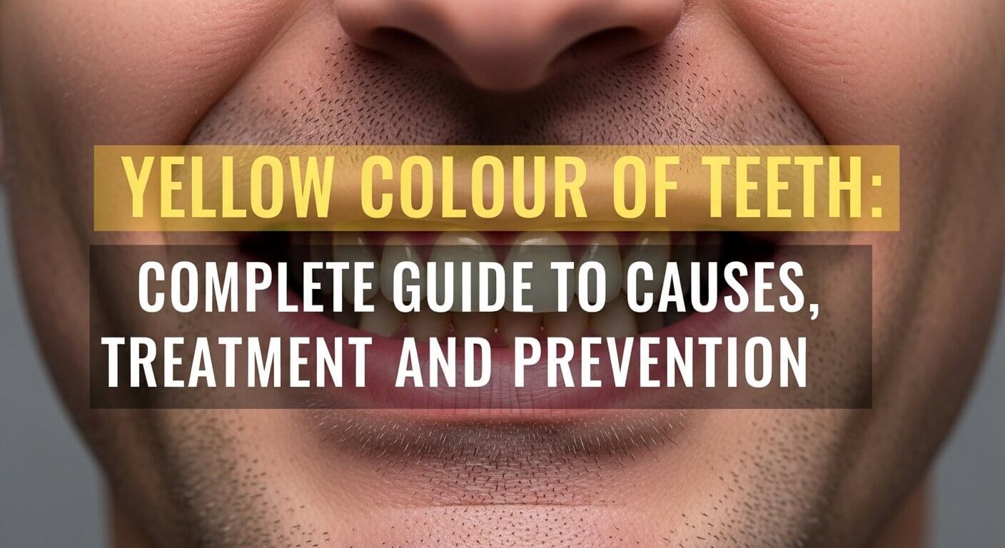 Preventing Yellow Colour of Teeth
