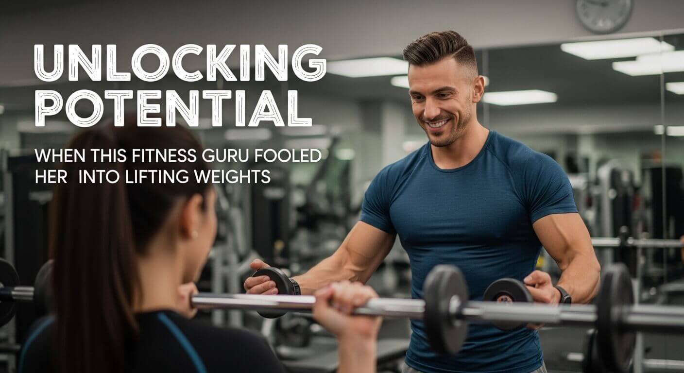 This Fitness Guru Fooled Her Into Lifting Weights