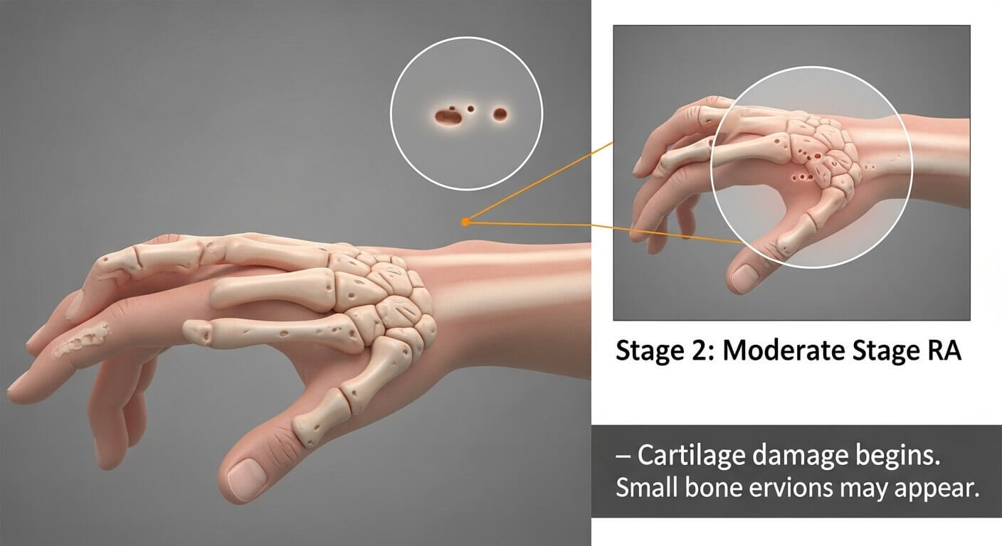 What Are the 4 Stages of Rheumatoid Arthritis