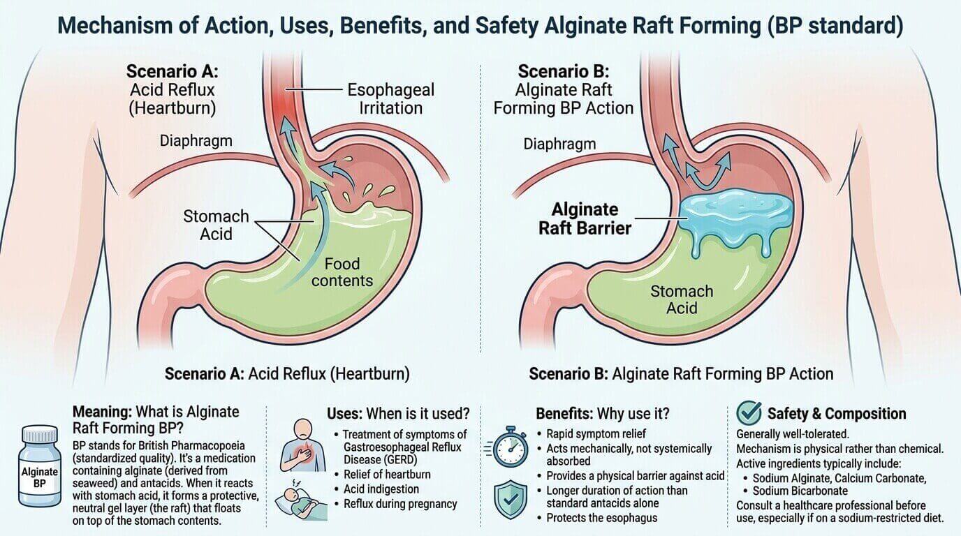 Can Alginate Raft Forming BP Be Used During Pregnancy?