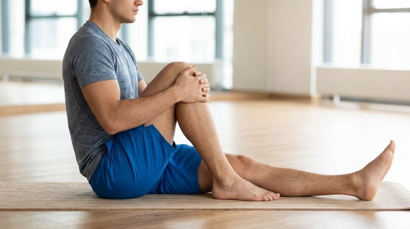 Child’s Pose With Side Reach