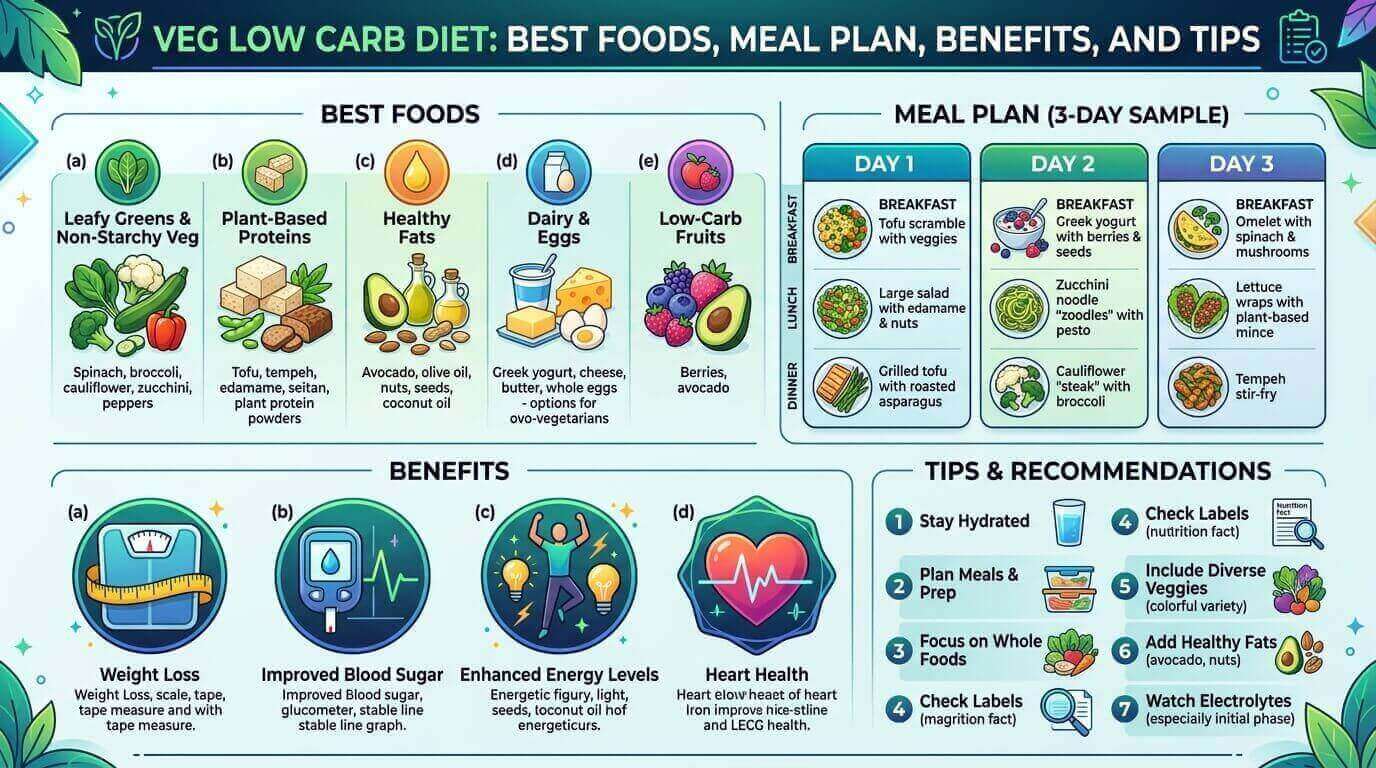How a Veg Low Carb Diet Works