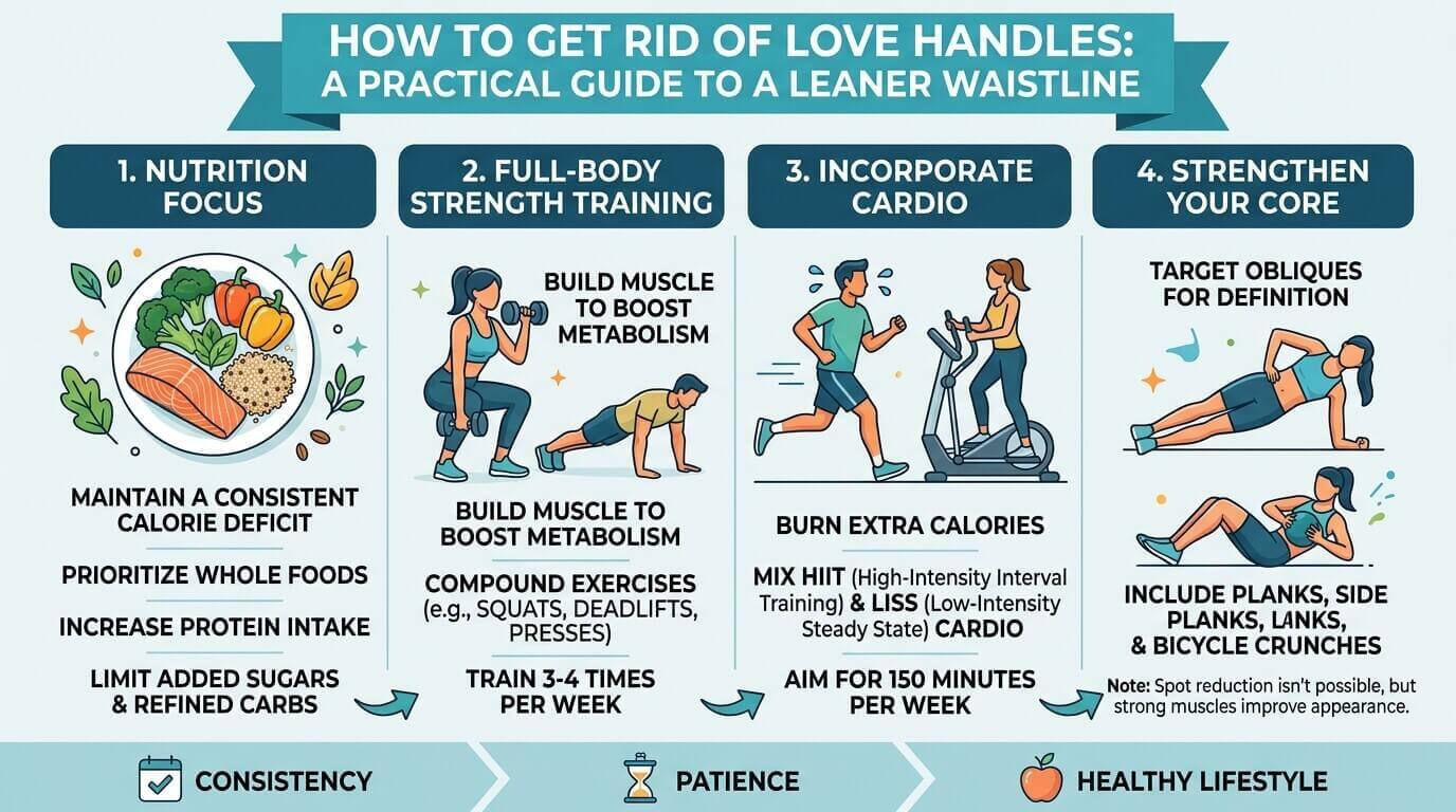 How to Get Rid of Love Handles