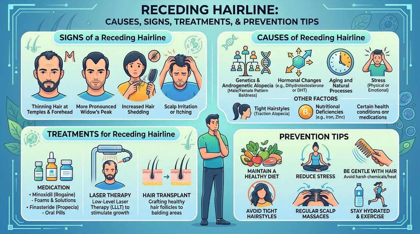 PRP Therapy for Receding Hairline