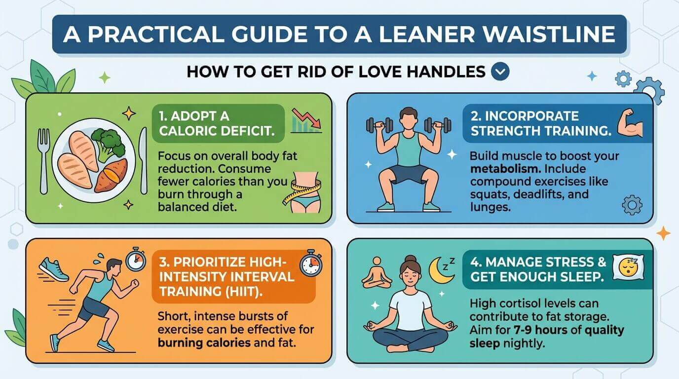The Role of Diet in Reducing Love Handles