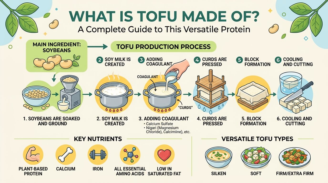 What Is Tofu Made Of