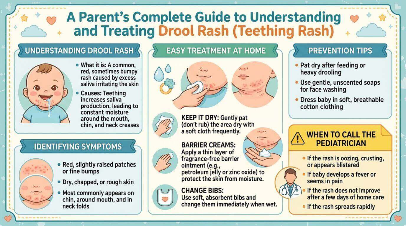 Why Teething Causes So Much Drooling